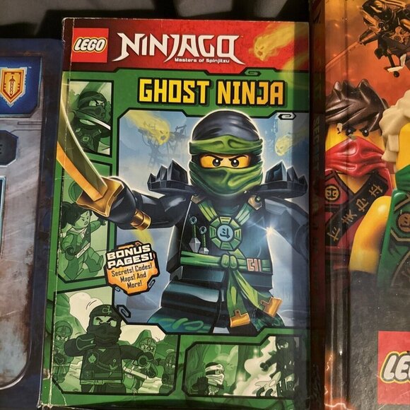 Lot of 6 Lego Books Ninjago Bionicle Ghost Ninja Nexo Knights NO TOYS JUST BOOKS - Picture 5 of 14